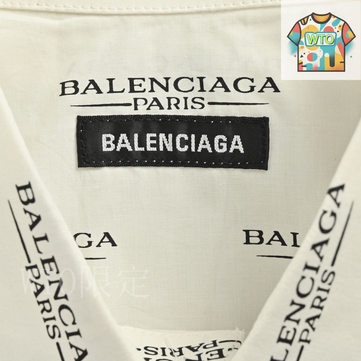 今日WTO】Balenciaga バレンシアガ 25SS ロゴフルプリント半袖