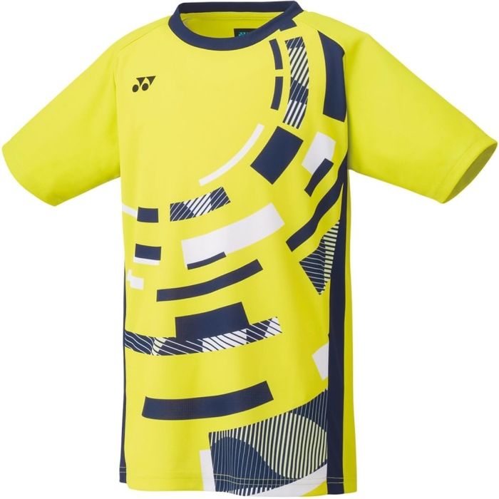 【新品・5営業日で発送】YONEX ヨネックス ジュニア_ゲームシャツ (10579J) 色 : ライムイエロー サイズ : J120 