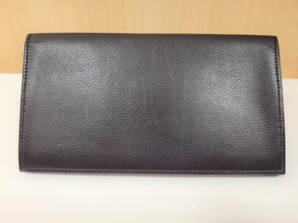 【箱付】エルメス　長財布　MC2 フレミング　札入れ　二つ折り　ブラック　212 HERMES エルメス 美品 超豪華 極上の逸品 MC2 フレミング メンズ