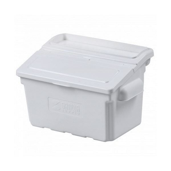 サンワサプライ3段式ワゴン用蓋付きサイドBOX 小 ホワイト CART-FA3ST2W 1個 ワゴン別売り