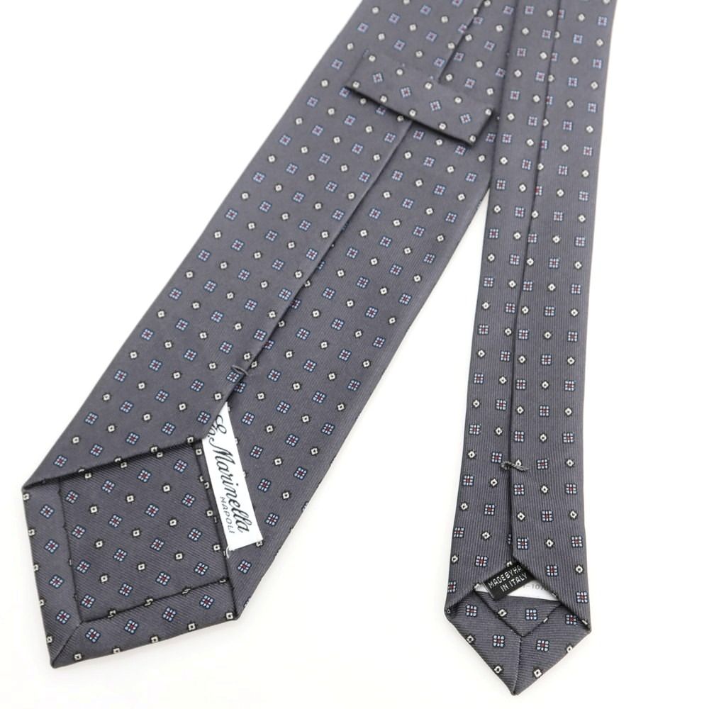 E. Marinella マリネッラ ネイビー ネクタイ ウールタイ 楽天市場