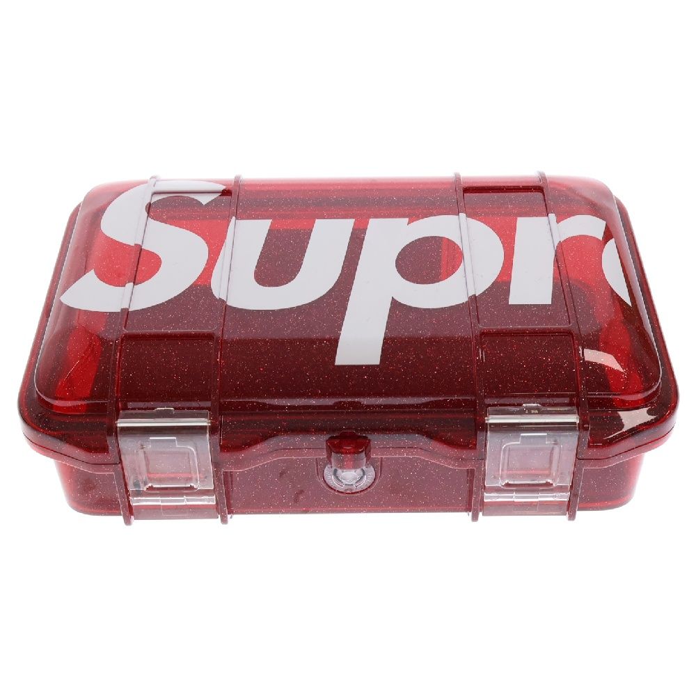 SUPREME (シュプリーム) 24AW×Pelican Waterproof M50 Micro Case ペリカン ロゴプリント ケース レッド