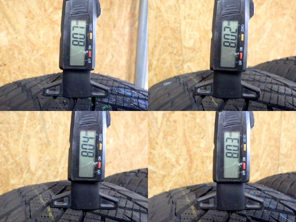 J225 送料無料◆2025年製造 約9部山 イボ付き◆MINERVA ALL SEASON MASTER◆205|55R16◆4本