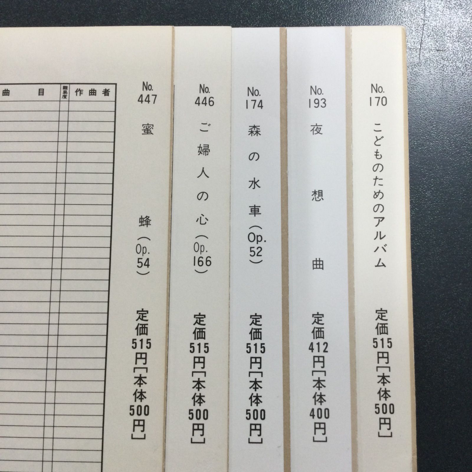 全音ピアノピース 1冊350円 (2冊以上から) - クラシック