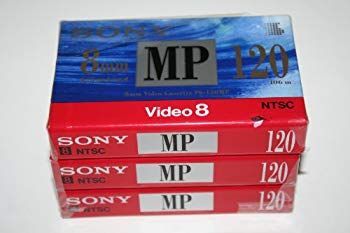 ･ Sony 8?mmビデオカセットテープMP p6???120???120分 3パック vf3p617