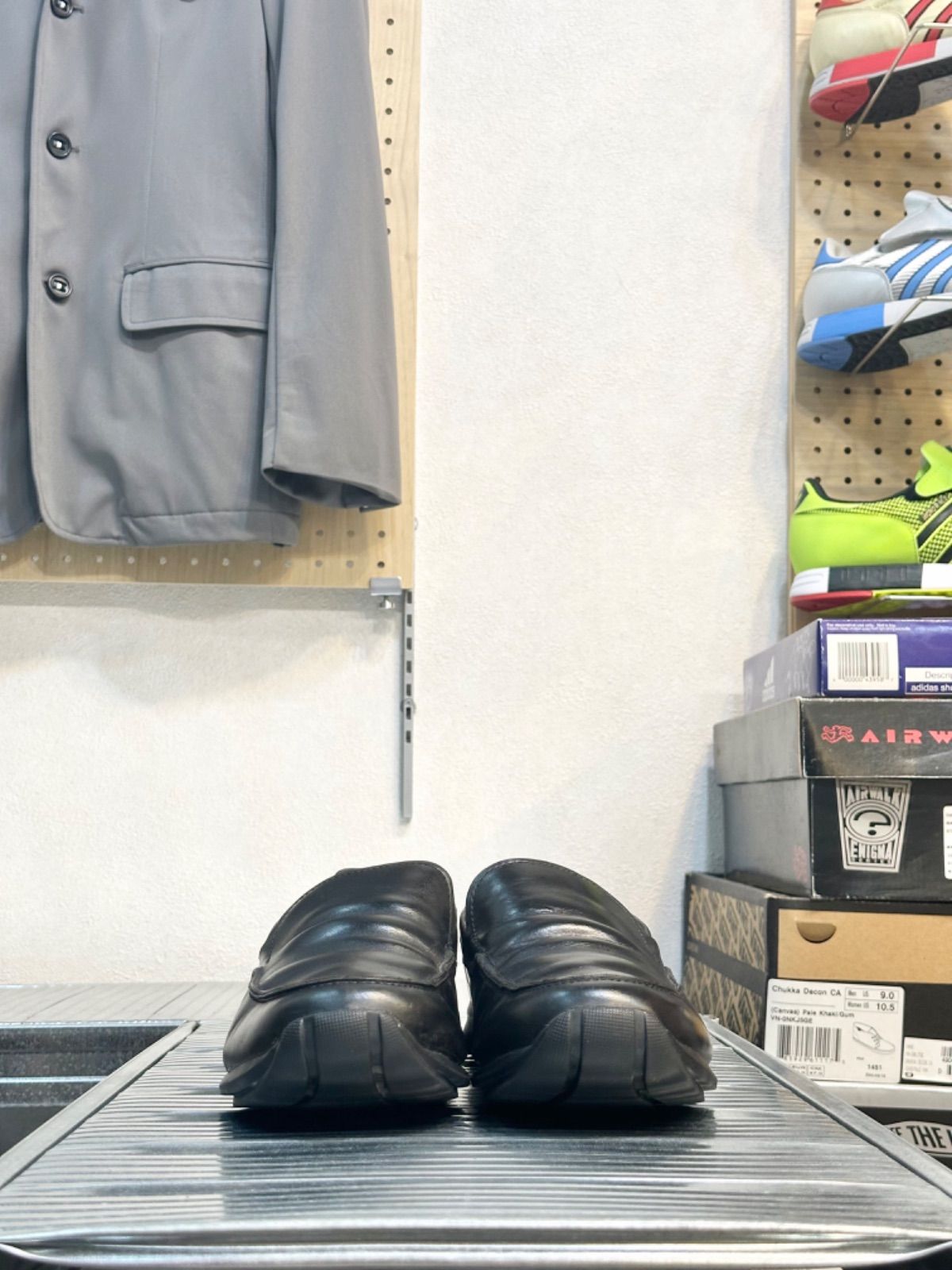 品 asics apomixis LEATHER LOAFER