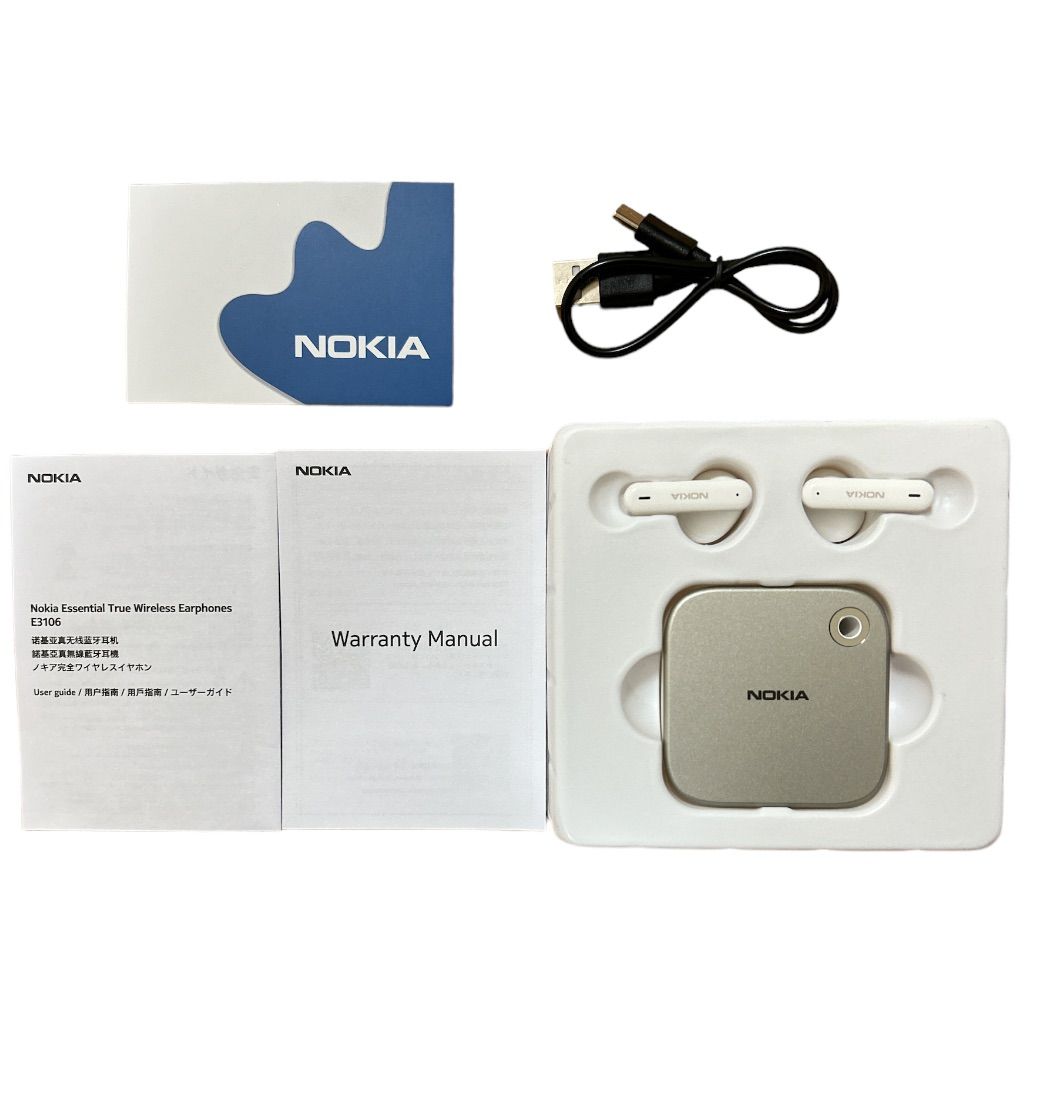 ノキア(Nokia) E3106完全ワイヤレスイヤホン ブルートゥース - イヤホン