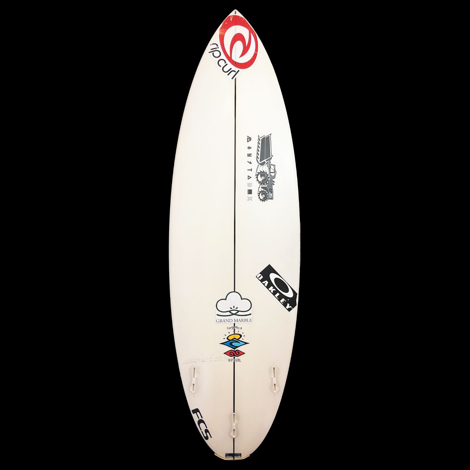 JS MONSTA BOX 5'7 都筑有夢路 プロ 使用 ボード A#001 中古