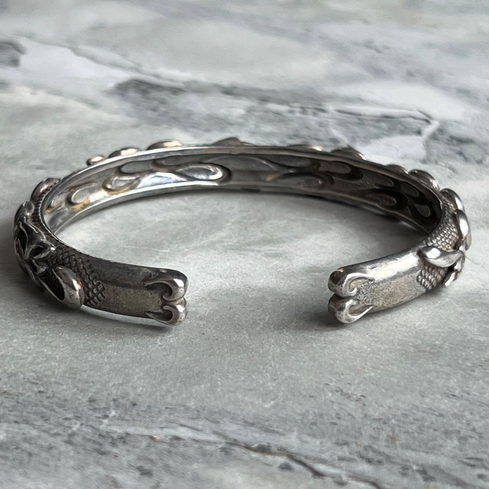 VINTAGE ヴィンテージ エンブレイスデザイン バングル ブレスレット VINTAGE ヴィンテージ エンブレイスデザイン バングル