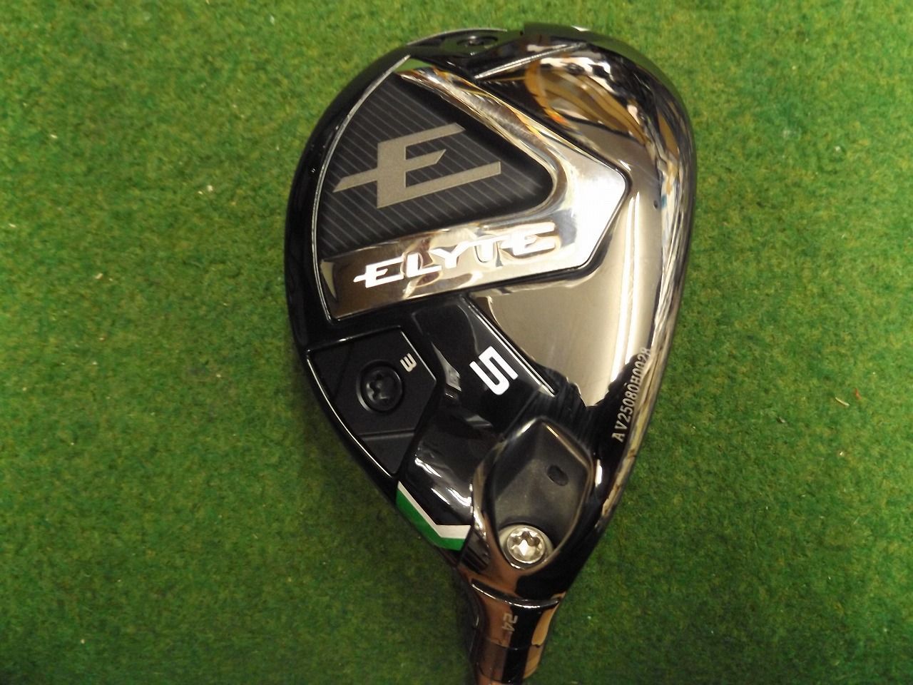 3684 ELYTE 5 24° 純正カーボン S カバー有 キャロウェイ エリート ユーティリティ .968652