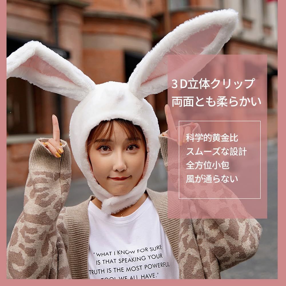 ウサギの帽子 鈍く 