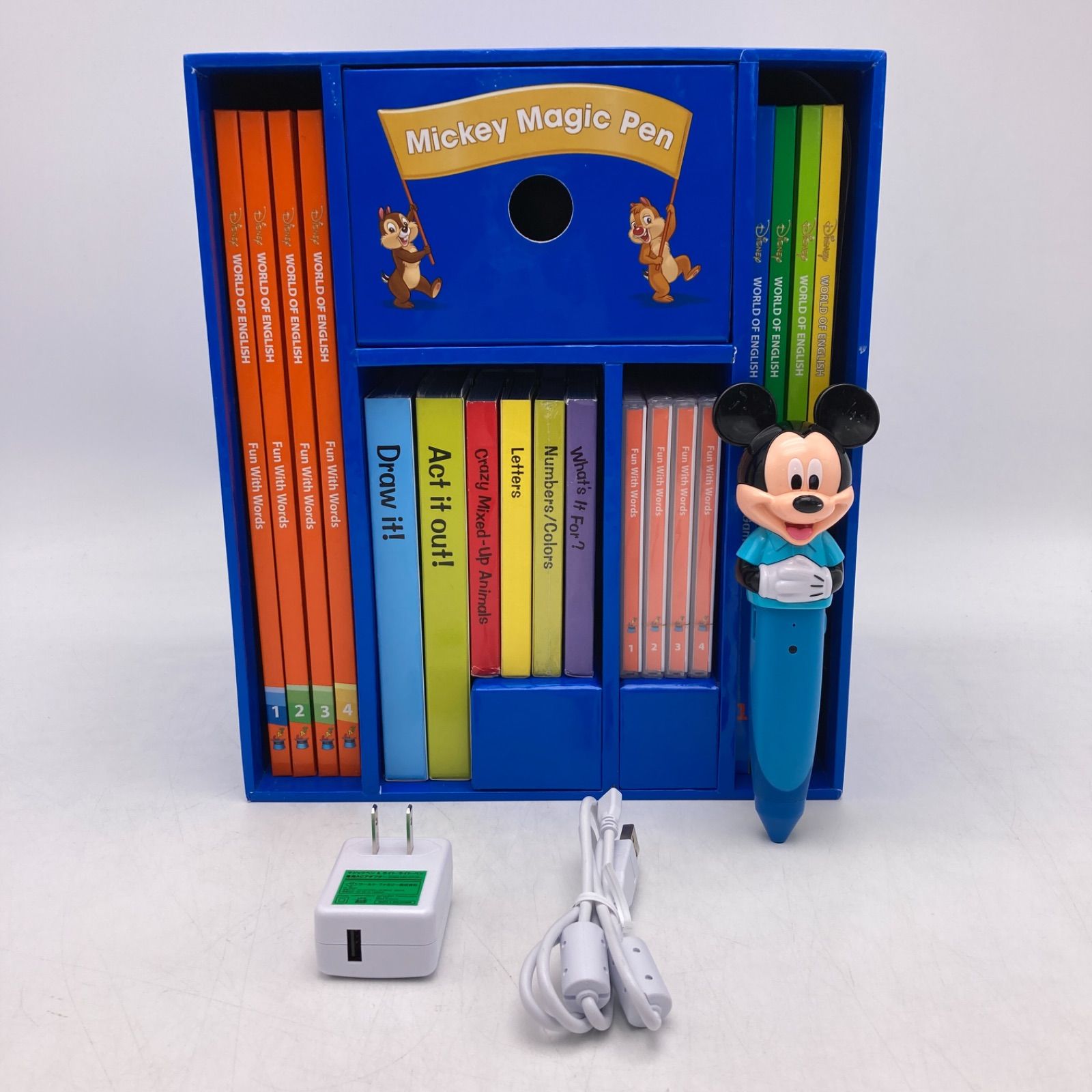 2021年購入 ミッキーマジックペンセット リニューアル ディズニー英語システム DWE Disney ワールドファミリー 中古 708336 -  メルカリ