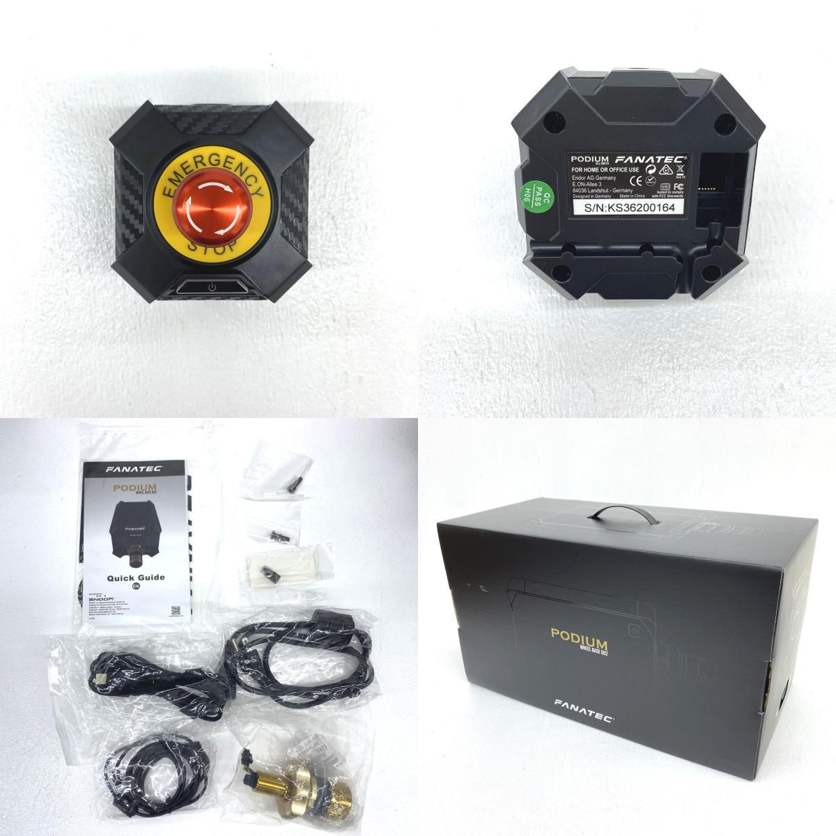 【★加古川物流】【ジャンク品】FANATEC DD2 ホイールベース 【404】 ☆加古川物流】【ジャンク品】FANATEC DD2 ホイールベース 【404
