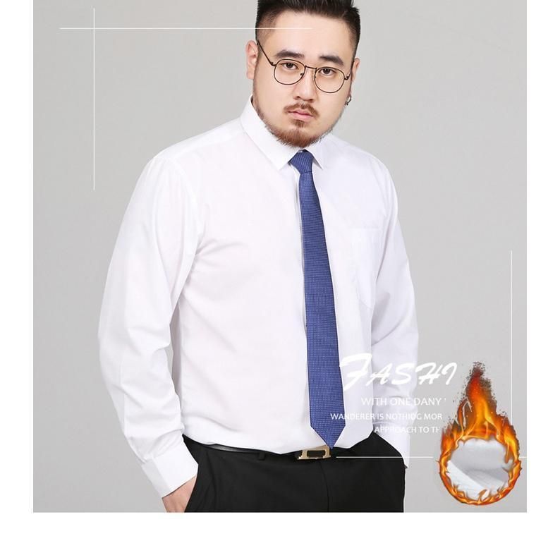 ビッグサイズ シャツ メンズ 長袖 大きいサイズ L~8XL ぽっちゃりさん