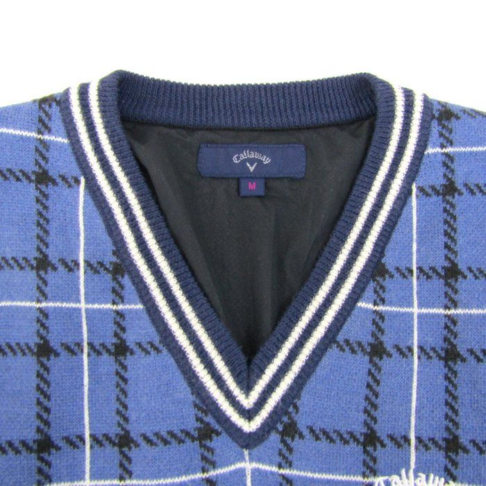 キャロウェイ ニット セーター 長袖 ウール混 ゴルフウエア ブランド