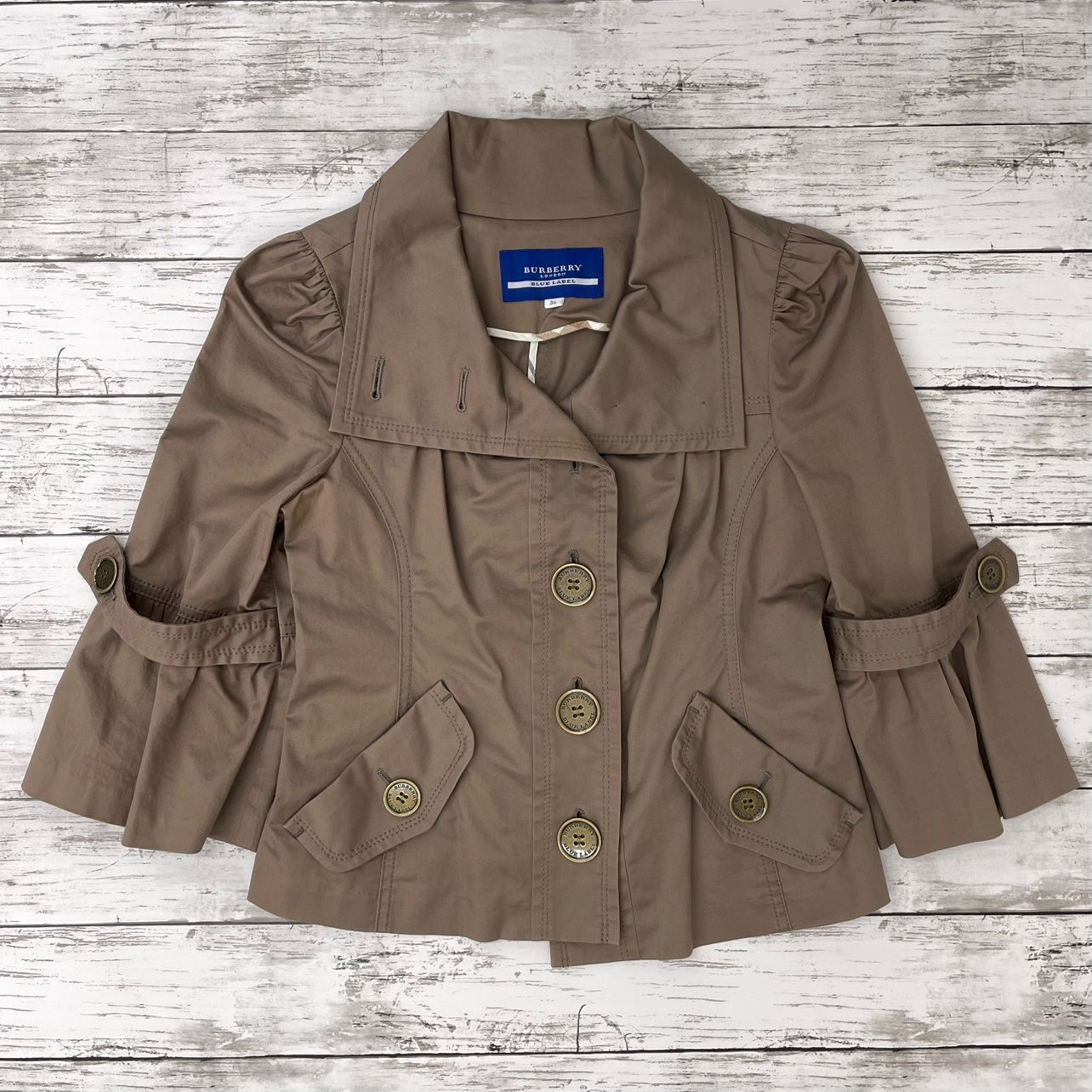 36(S目安)】BURBERRY BLUE LABEL バーバリー ブルーレーベル