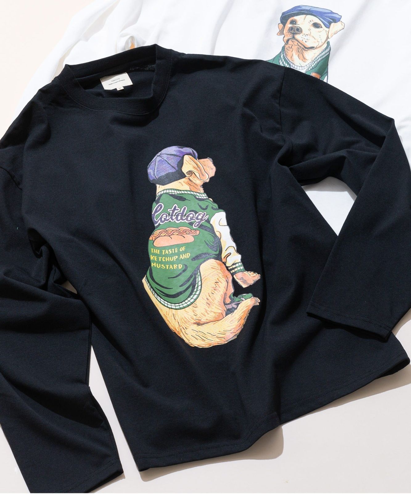 yuni プリントTシャツ yuni（ユニ ）の「コットン プリント Tシャツ（Tシャツ