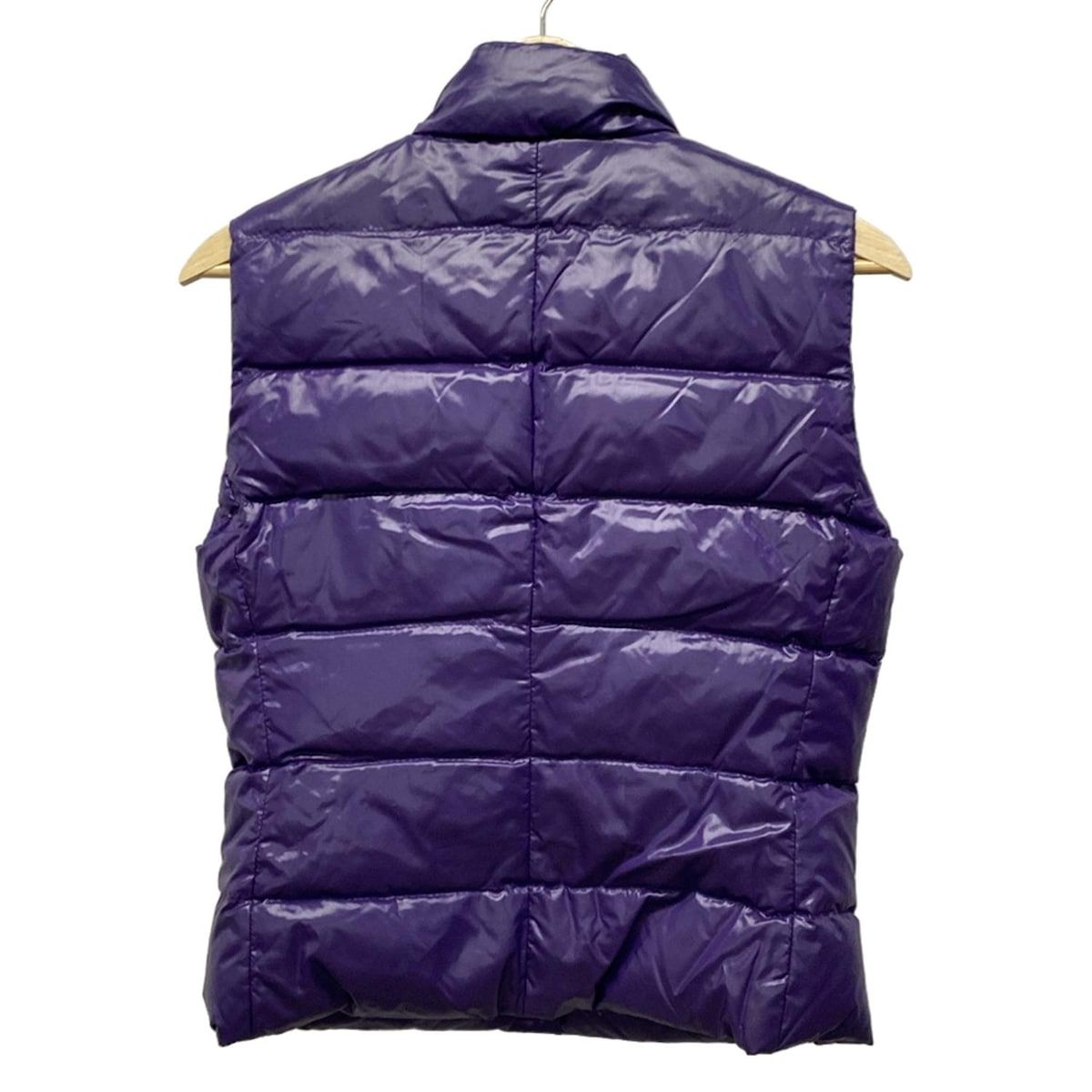 MONCLER モンクレール ダウンベスト サイズ0 XS レディース - パープル 秋|冬