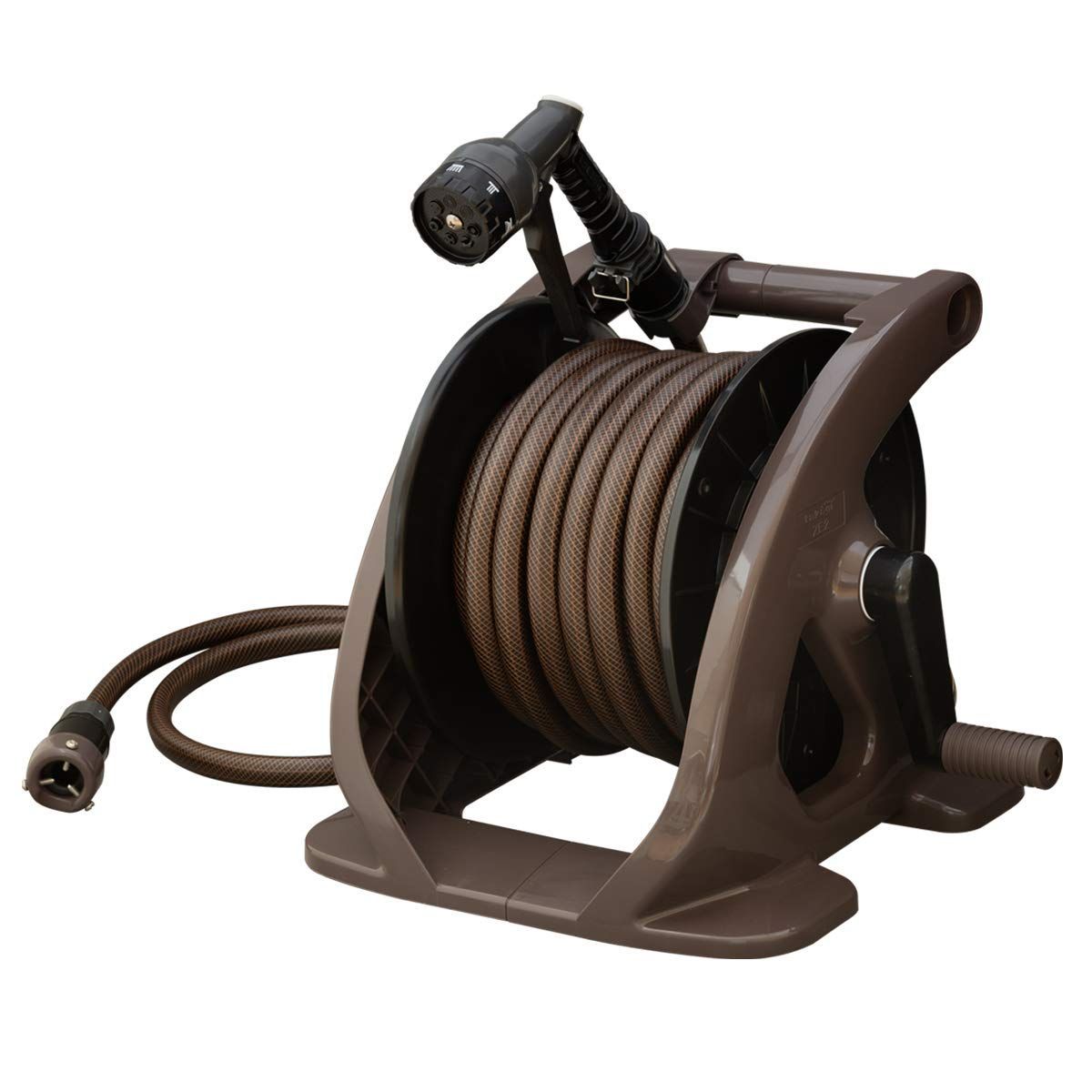 Style 15m WATER GEAR ウォーターギア ホース ホースリール タフブラウン 15m R215TBRWG