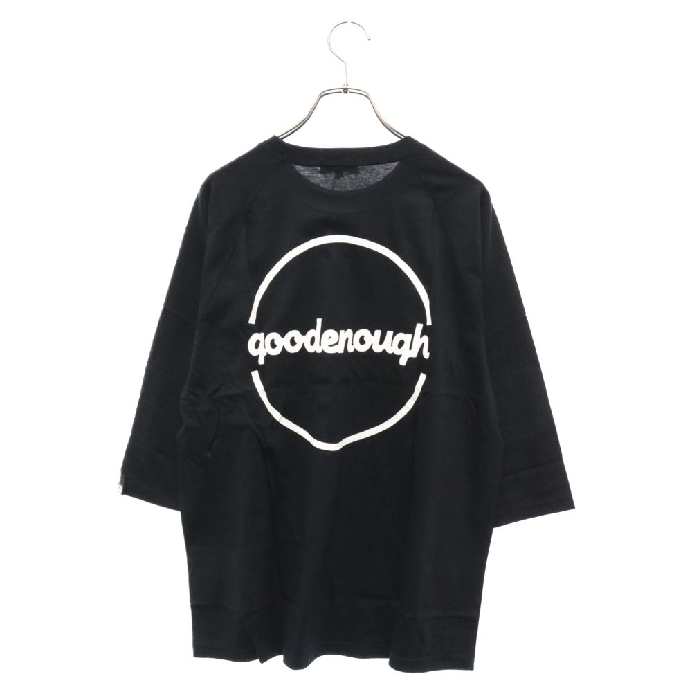 GOODENOUGH GEフェルトロゴ七分袖カットソー サイズ2 GOODENOUGH