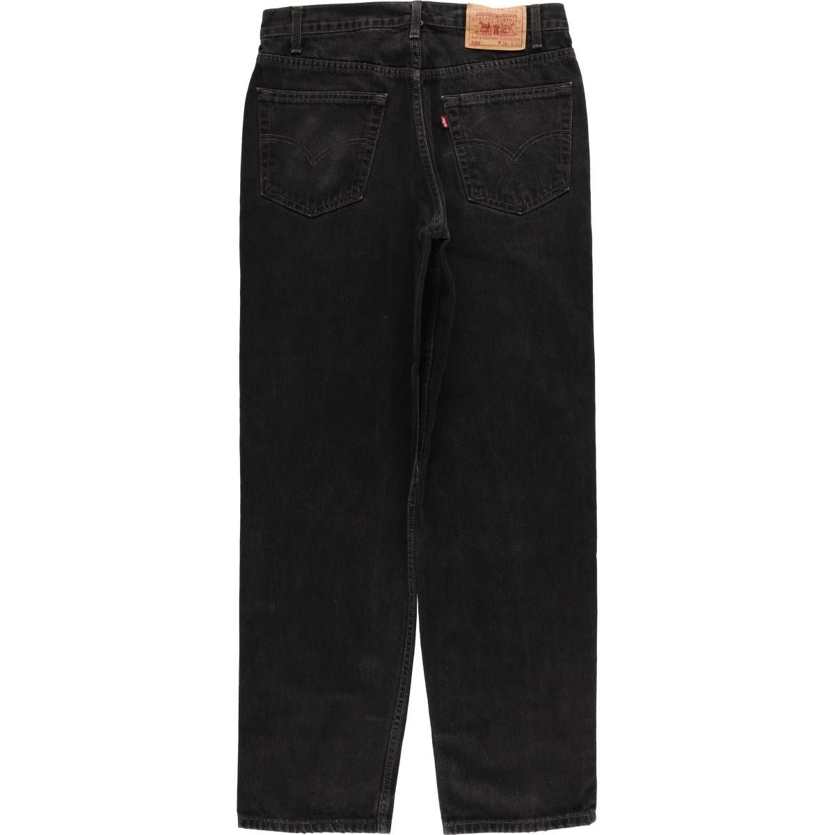 古着 90年代 リーバイス Levi s 550 RELAXED FIT ブラックデニム テーパードデニムパンツ カナダ製 メンズw34相当 ヴィンテージ eaa419035