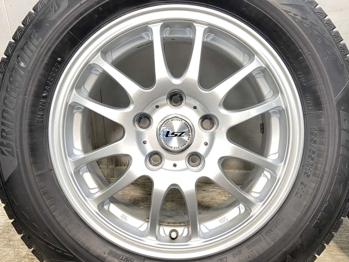195/65R15 ブリヂストン ブリザック VRX3 LSZ 15x6.0 50 114.3-5穴