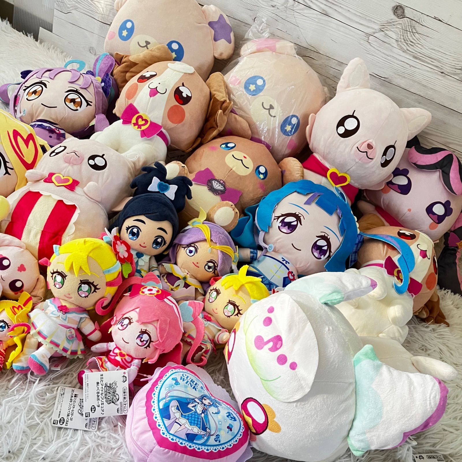 プリキュア ぬいぐるみ 大量まとめ売り 25点セット タグあり多数 未