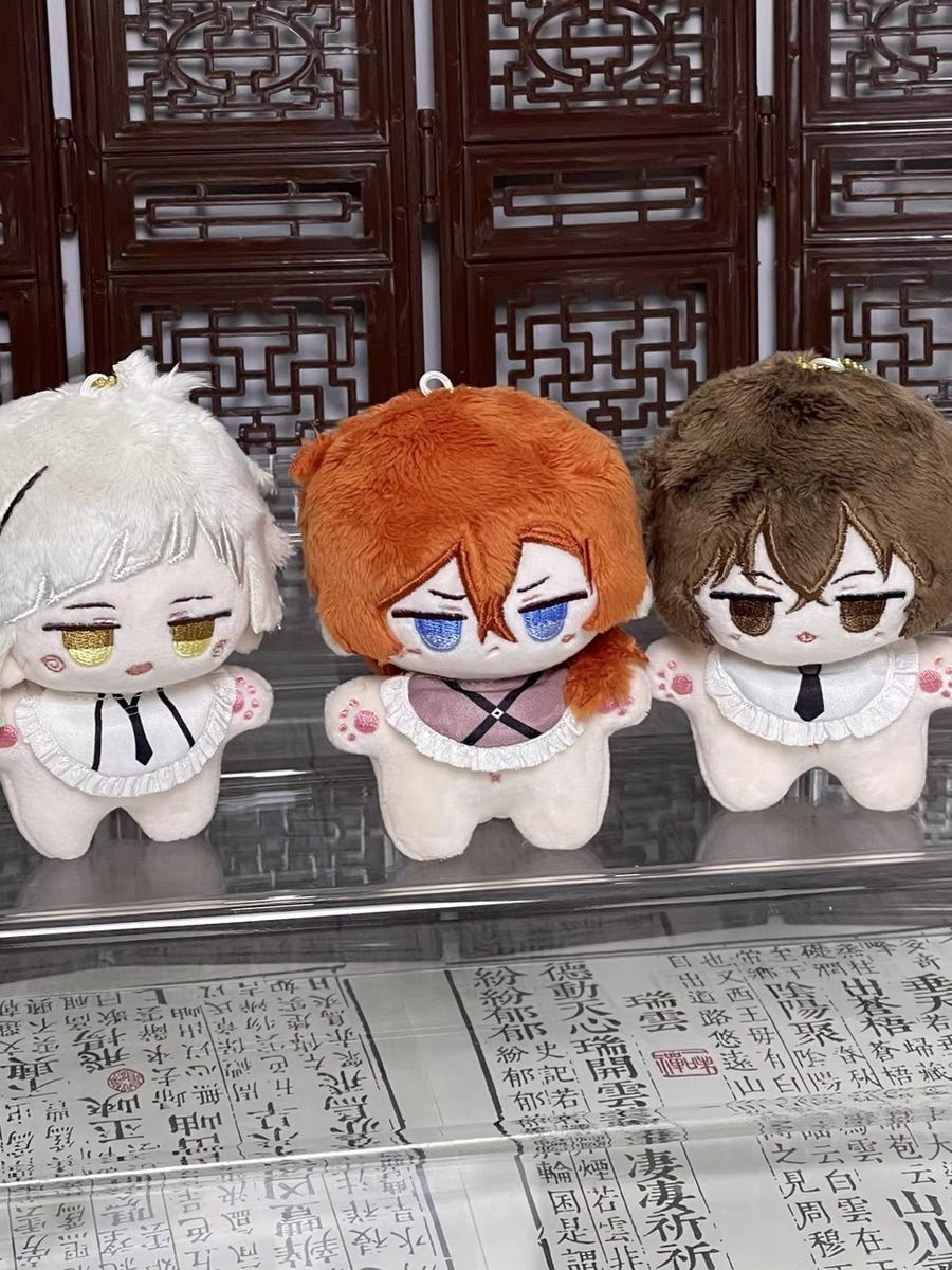 ☆文豪ストレイドッグス 10cm ミニぬいぐるみ チャーム 中原中也
