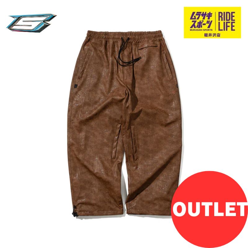ムラスポ公式】BSRABBIT DSXBS SUPER WIDE VENTILATION PT（BROWN