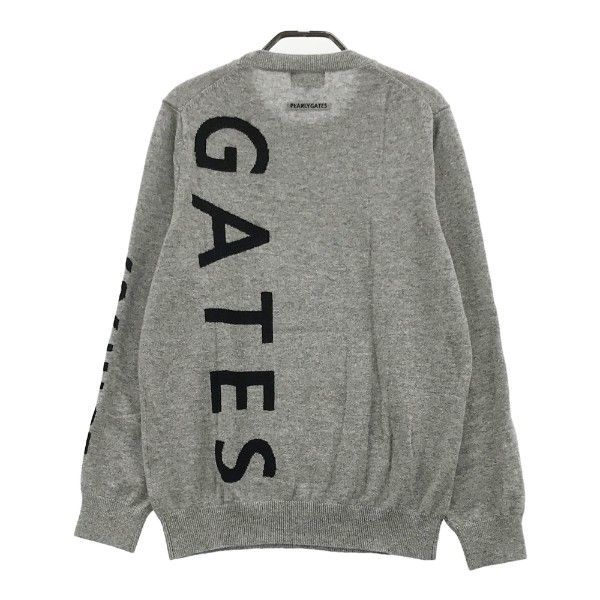 PEARLY GATES パーリーゲイツ カシミヤ ニットセーター ロゴ 4