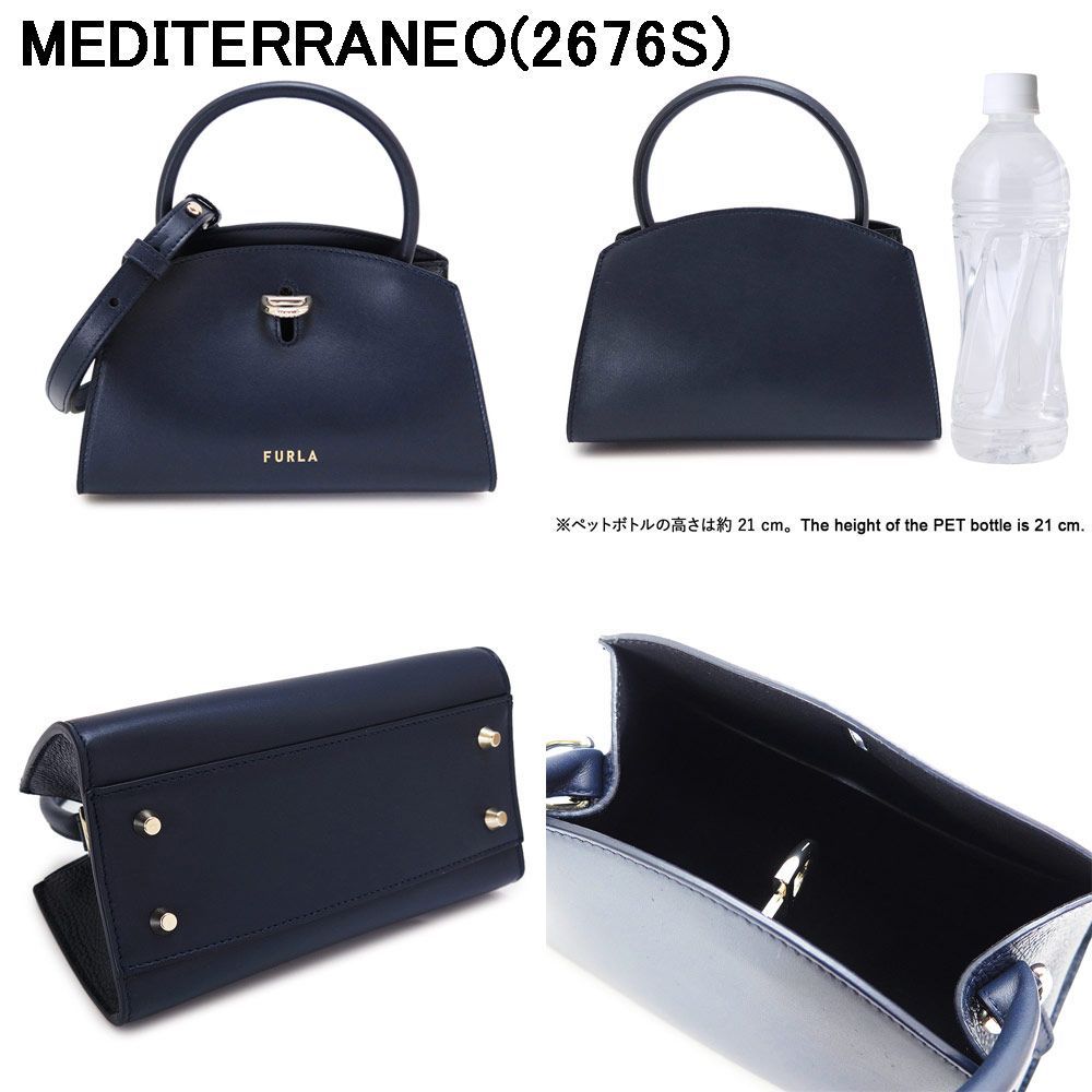 フルラ ハンドバッグ ミニ レディース GENESI WB00869 BX0053 ジェネシ トートバッグ ショルダーバッグ レザー FURLA