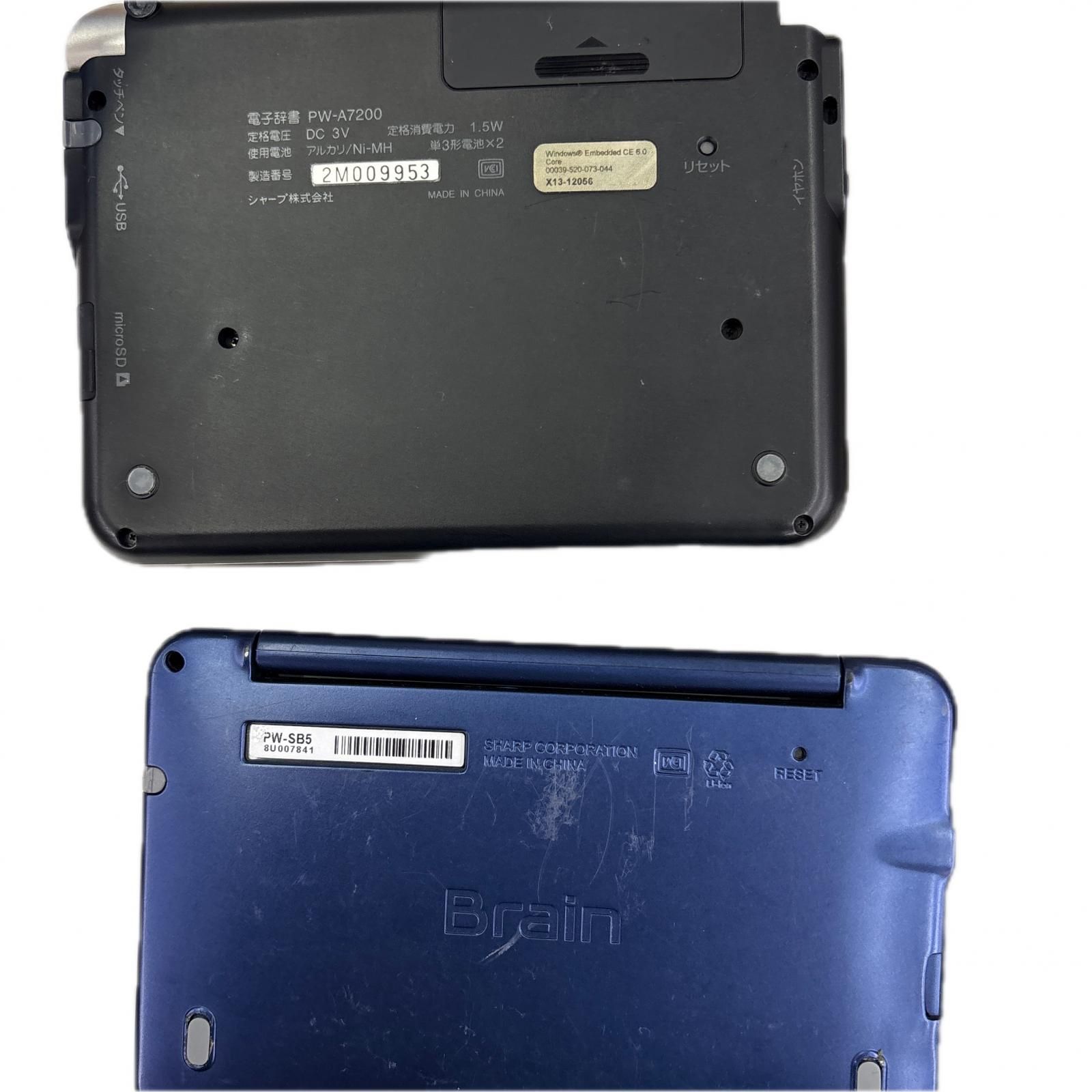 186001 現状品 SHAP シャープ 電子辞書 パピルス ブレイン