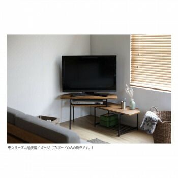 弘益 スライドTVボード ブラウン TVS-B80-BR ｜弘益 スライドTVボード ブラウン TVS-B80(BR)｜ローボード