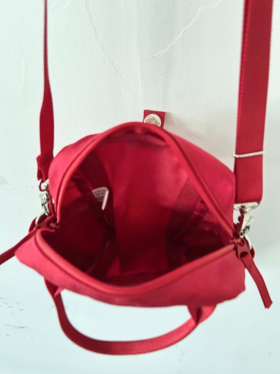美品】DANTON ミニショルダーバッグ 2WAY 赤 - メルカリ