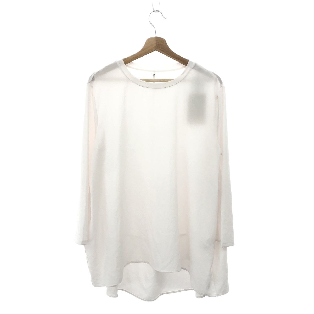 未使用品 BEARDSLEY ビアズリー 後ろドレープ T ブラウス カットソー 
