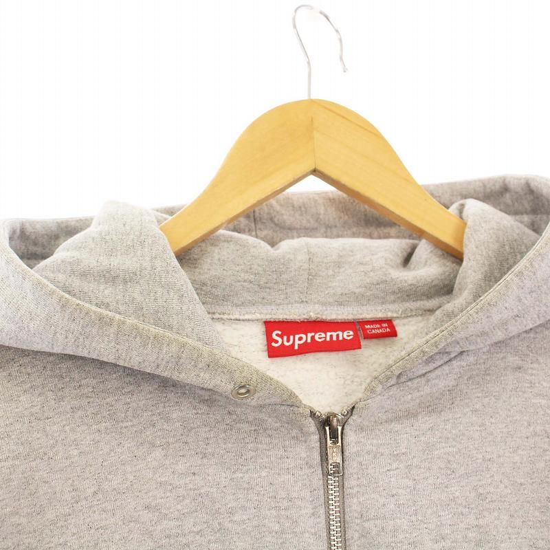 未使用 Supreme スモール ボックス フーデッド スウェットシャツ M シュプリーム SUPREME Small Box Zip Hooded Sweatshirt