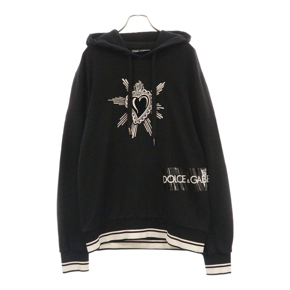 DOLCE & GABBANA (ドルチェアンドガッバーナ) Embroidered Hooded  