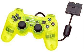 アナログコントローラ (DUALSHOCK) p706p5g 中古】アナログコントローラ(DUALSHOCK 2)レモン・イエロー
