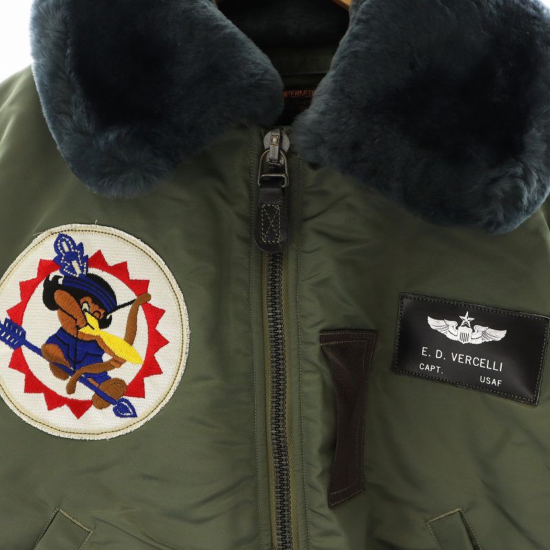BUZZ RICKSON'S TYPE B-15D B.RICKSON FLIGHT WEAR CO. 77th