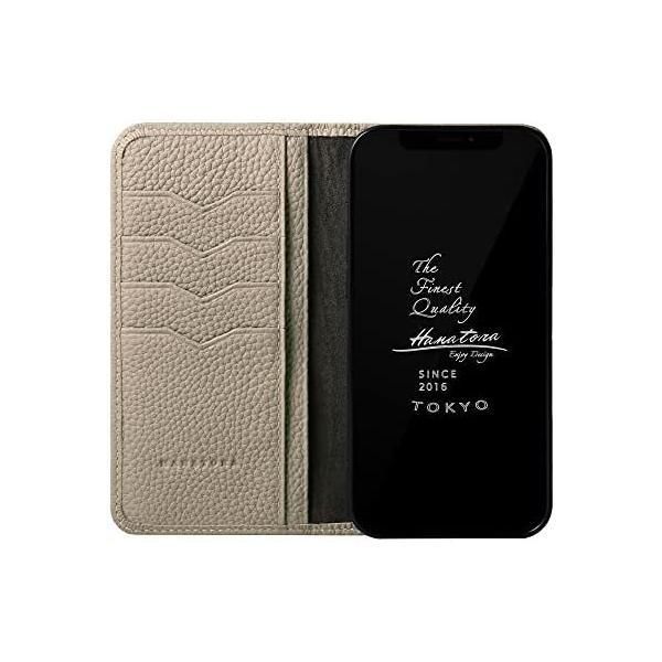 【色:グレージュ_サイズ:iPhone12】HANATORA iPhone12 Amazon.co.jp: HANATORA iPhone12 ケース 手帳型 本革