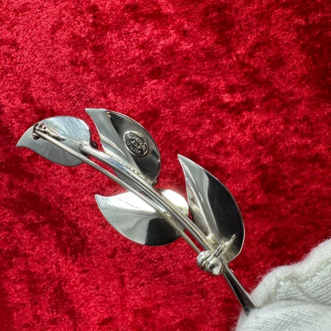 希少  #221B ブローチ シルバー 北欧　ヴィンテージ 希少Georg Jensen #221B ブローチ シルバー 北欧 ヴィンテージ