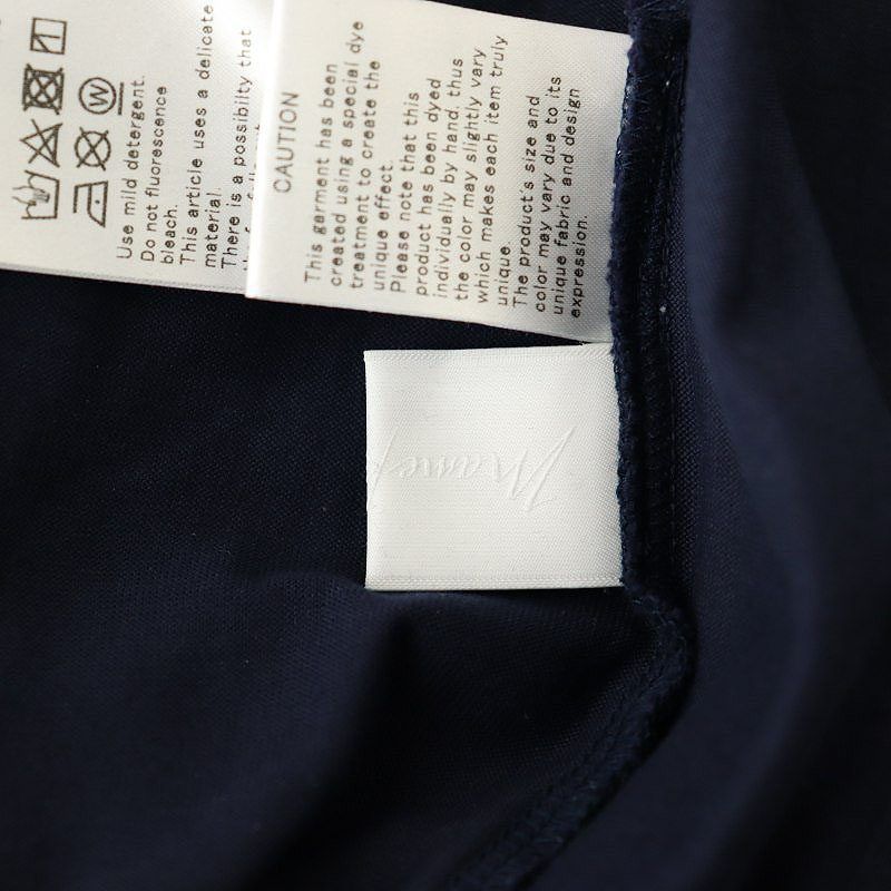 マメクロゴウチ Mame Kurogouchi 23SS Shibori Tie-Dyed Cotton Jersey