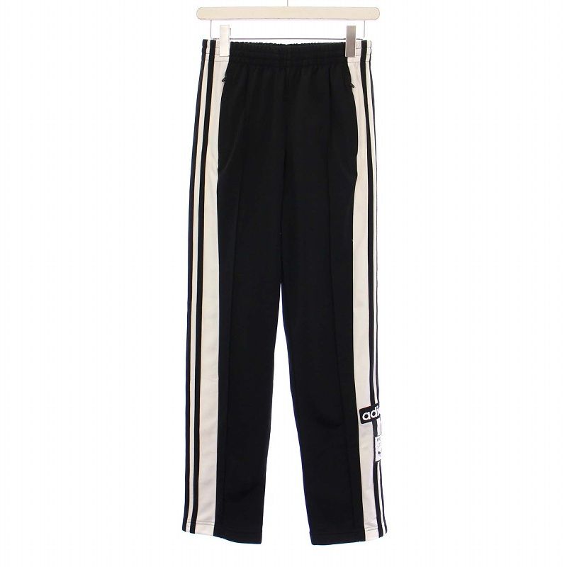 【adidas】Originals Adibreak トラックパンツ ブラック Adidas Adibreak ストレート トラックパンツ | ブラック
