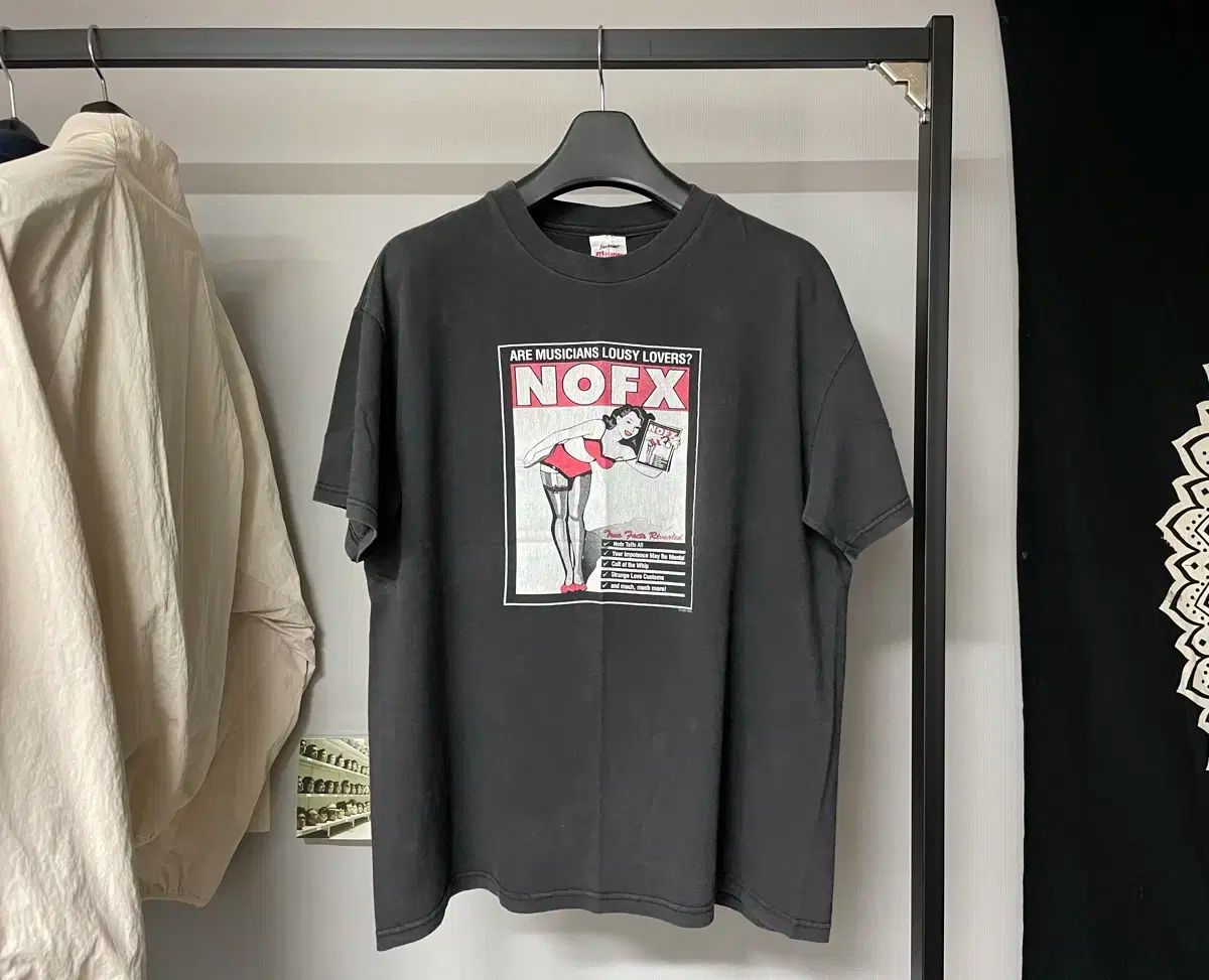 NOFX 90s バンT 90s 未着用】NOFX ヴィンテージ バンドTシャツ