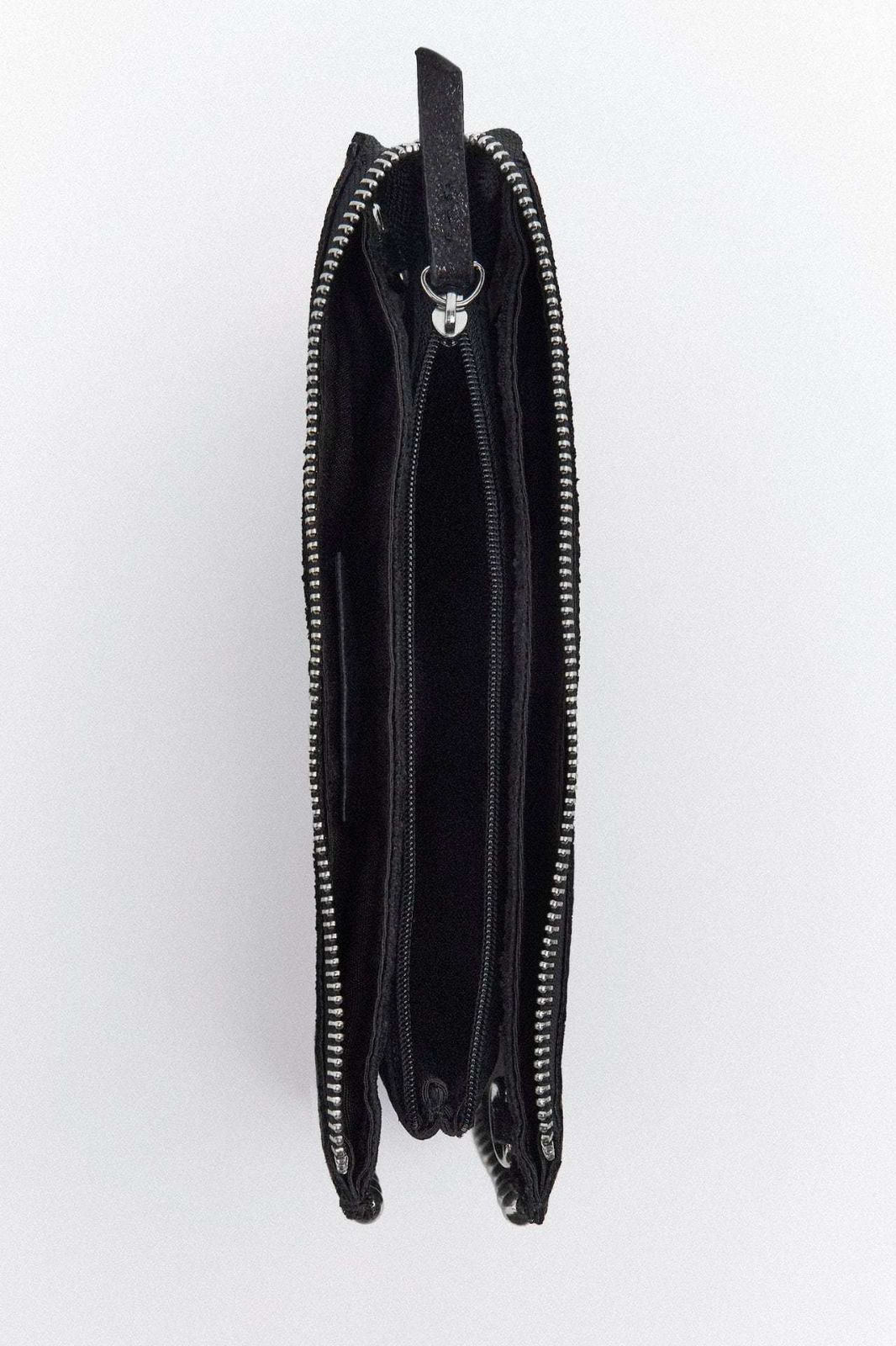 新品 未使用 ZARA スタッズ付きウォレット型 ショルダーバッグ