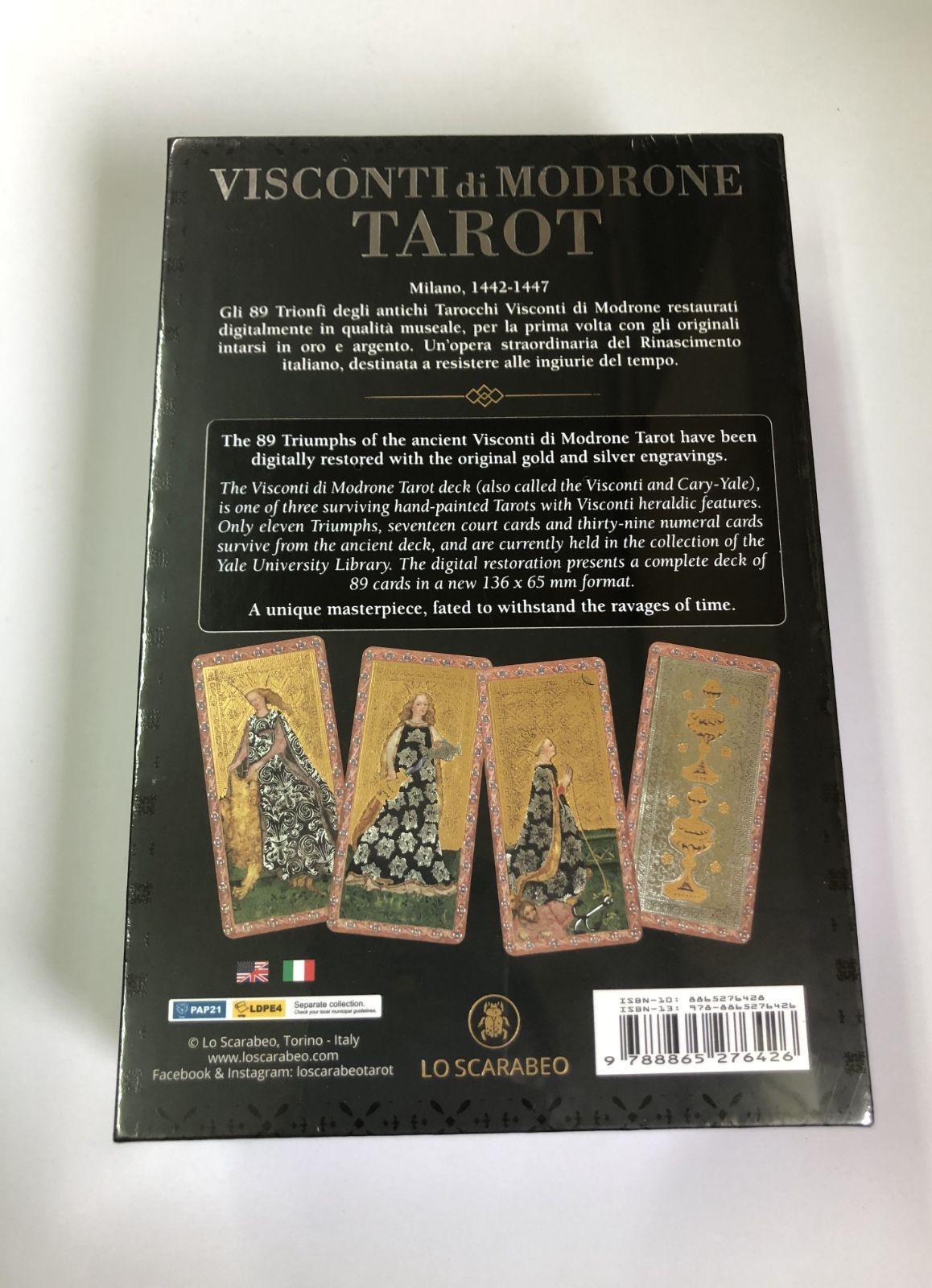 以降発送 ヴィスコンティ モドローネ タロット Visconti di Modrone Tarot 正規品