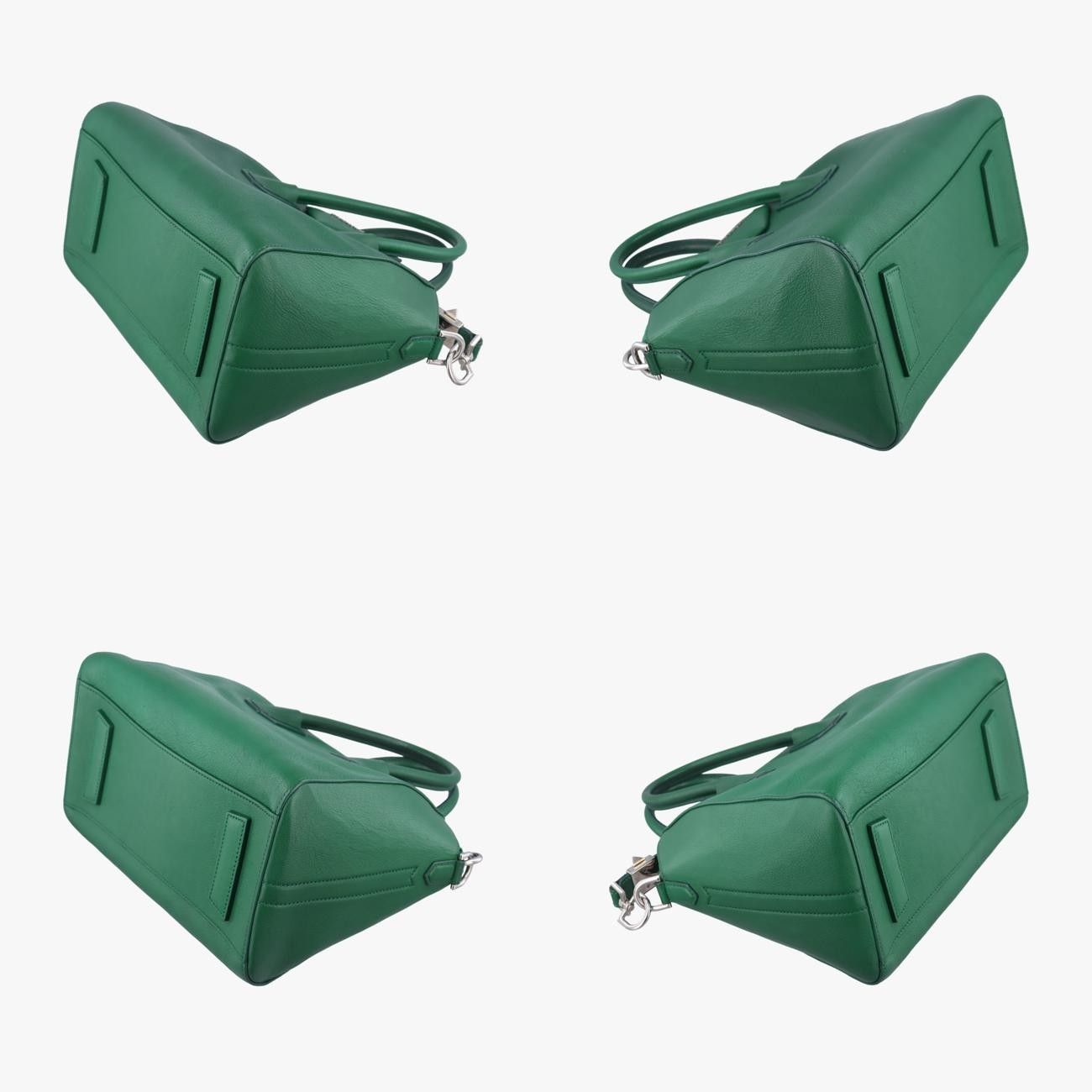 ジバンシーGivenchyアンティゴナグリーンレザー3C0182