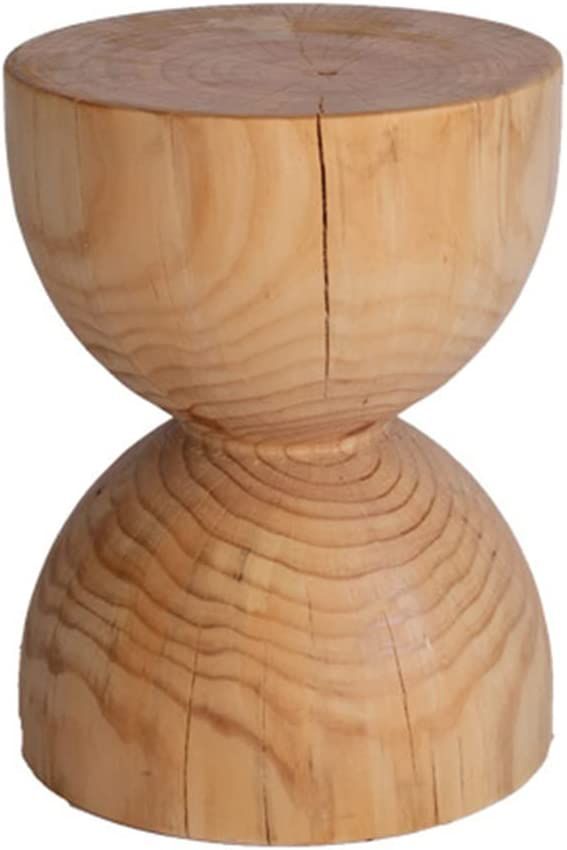 スツールリビングルーム家庭用無垢材スツール家庭用サイドいくつかの丸いスツール低スツール丸太の桟橋ワビB＆Bクリエイティブツリー切り株