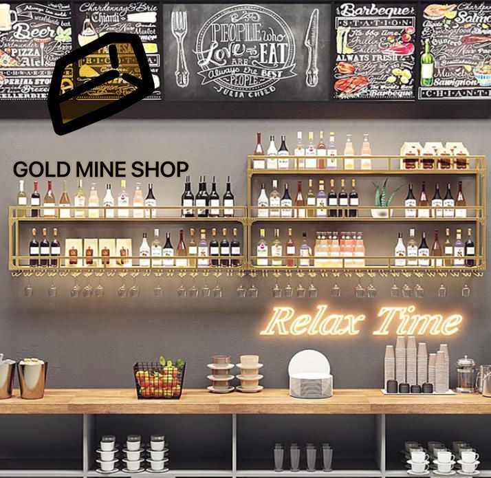 ウォールマウントワインラック