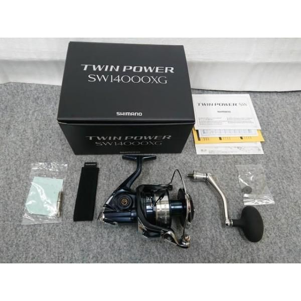 中古】 シマノ 21 ツインパワーSW 14000XG スピニングリール TWIN